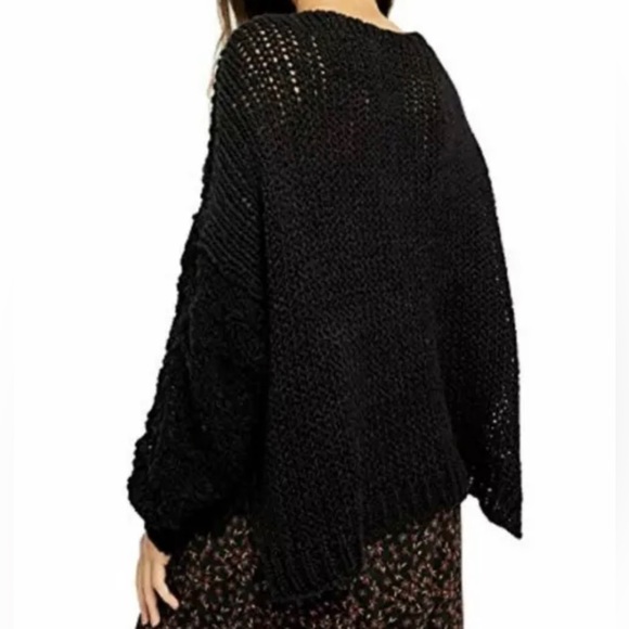 EUC Free People Sunday Shore Sweater size L - Picture 2 of 6